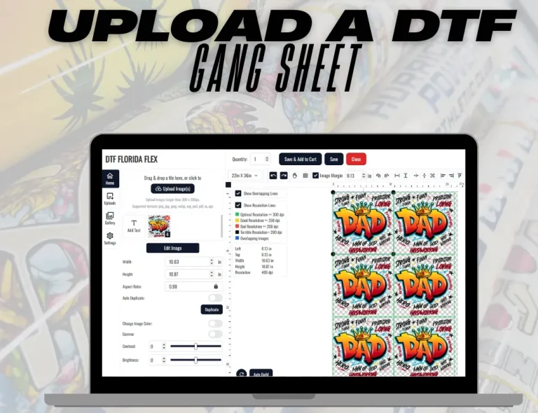 Florida DTF gangsheet troubleshooting: Common Fixes